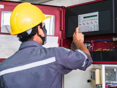 Fire Alarm & Video Surveillance System